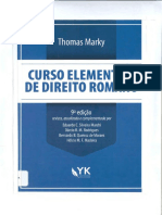 Curso Elementar Direito Romano-Thomas Marky