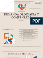 Grupo 3 - Demanda Ordinaria y Compensada