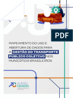 Mapeamento Do Uso de Dados Abertos de Transporte Público No Brasil