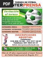 INVITACION TORNEO Verde