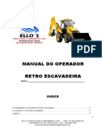 Manual - Retro-Escavadeira