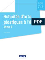 Ctivités D'arts Plastiques À L'école: Tome 1