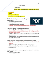 CHAP 10. Internal Control and Control Risk