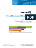 Application Paper - Measuring and Implementing OEE - Matthews Australasia