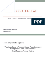 O Processo Grupal