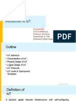 Introduction To Iot: Presented By