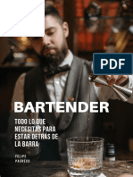 Bartender - Todo Lo Que Necesitas para Estar Detrás de La Barra