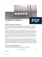 Pendulum Lab Report 3