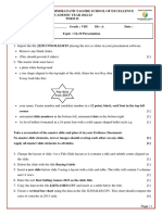 Grade 8 - ICT - Presentation - Practical Worksheet