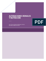 Alteraciones Renales y Nutricion