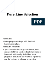 Pure Line Selection