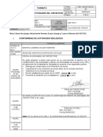 Formato Informe de Actividades Del CM/CM Stae: Código: Fm11-Goecor/Cio Versión: 03 Fecha de Aprobación 19/09/2022 Página