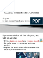 Chap 7 - EC Models and Online Industries