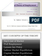 Classical Theory of Employment Says Law