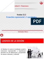 12.2 Ecuación Exponencial y Logaríìtmica