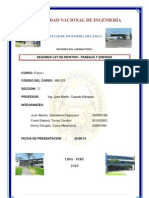 Informe 3 Segunda Ley de Newton