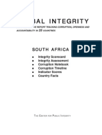 Third Party Research On Corruption in SA