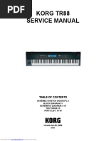 Korg Tr88 Service