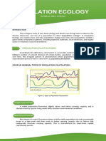 POPULATION ECOLOGY Part II Learners