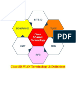 Cisco SD-WAN Terminology