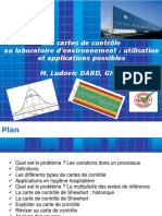 Les Cartes de Contrôles Au Laboratoire D'environnement