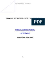 20 Questoes - Prova ARFR 2002-2 - Dir - Constitucional