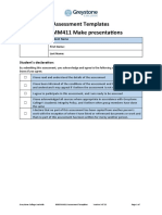 BSBCMM411 Assessment Templates V3.0722