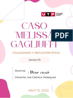 Semana 3 - Caso "Melissa Gagliuffi"