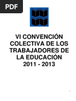 Contrato Colectivo Mppe 2011-2013