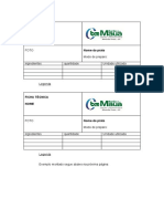 Ficha Técnica Padrão