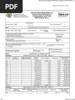 BIR Form 1604cf