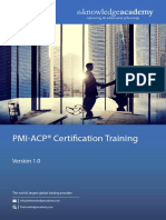 PMI - Agile Certified Practitioner Delegate Pack