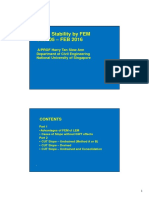 L7A - Slope Stability by FEM