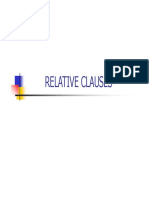 Relative Clauses