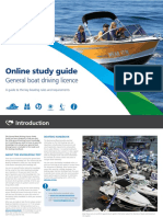 Study Guide General Boat Driving Licence