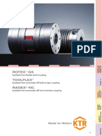 Acoplamento KTR - Rotex Toolflex Radex