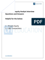 Top Private Equity Analyst Interview Questions and Answers Helpful For The Below