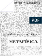 JOLIVET, R. (III) Tratado de Filosofia - Metafísica