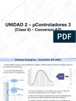 PDF Microcontroladores 3 Conversor A D DSP DD