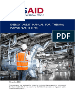 USAID NARUC BERC Energy Audit Manual For Thermal Power Plant November 2022