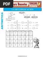 La Multiplicacion para Tercero de Primaria