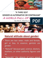 "A Third Sex? Gender As Alternative or Continuum": A World Full of Women