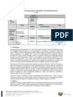 Gotitas Del Saber Febrero - Informe de Gestión