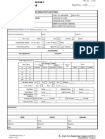 I-004 Control Valve Calibration Record