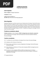 Curriculum Vitae Piergiorgio Degli Esposti 2021