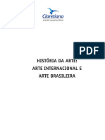 Apostila História Da Arte - Arte Internacional e Brasileira