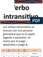 Verbo Intransitivo