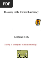 Biosafety in The Clinical Laboratory