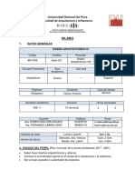 Silabo Diseño Arquitectonico Ix 2021-1