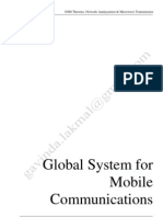 GSM Theories, Network Analayzation &amp Microwave Transmission